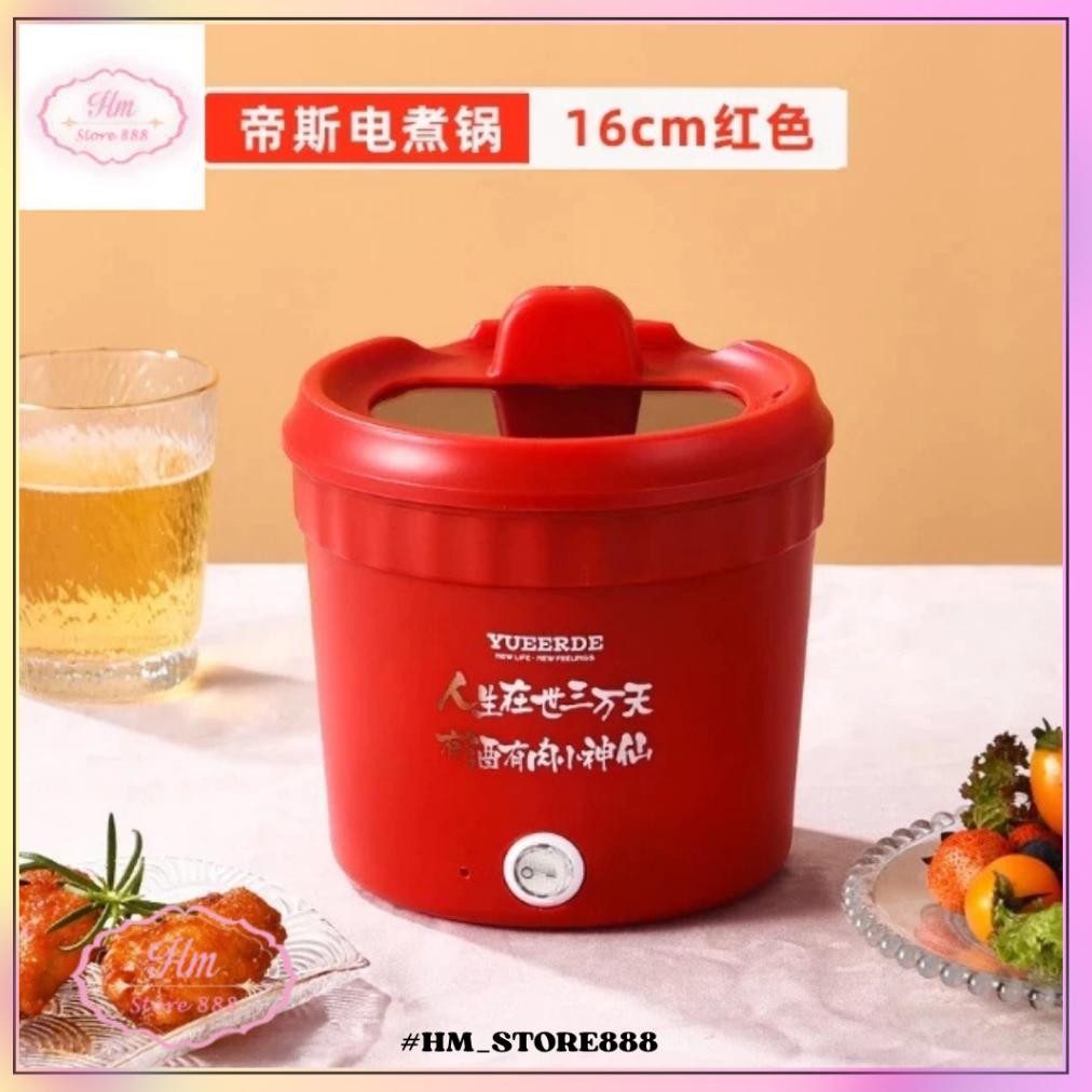 Panci Listrik Serbaguna 1,2L Anti Lengket/ Panci Mie Rebus/ Panci Listrik Low Watt Mini Portable