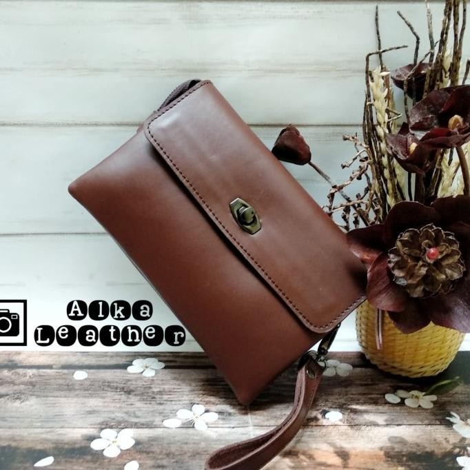 Tas Kulit Pria Wanita Tas Tangan Handbag Garutan