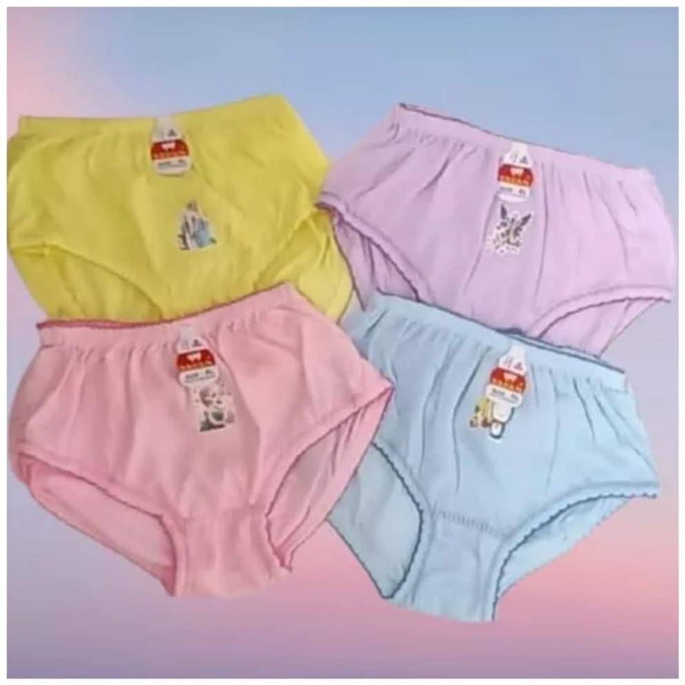 1 Lusin Celana Dalam Anak Perempuan/CD Anak Perempuan Motif Karakter