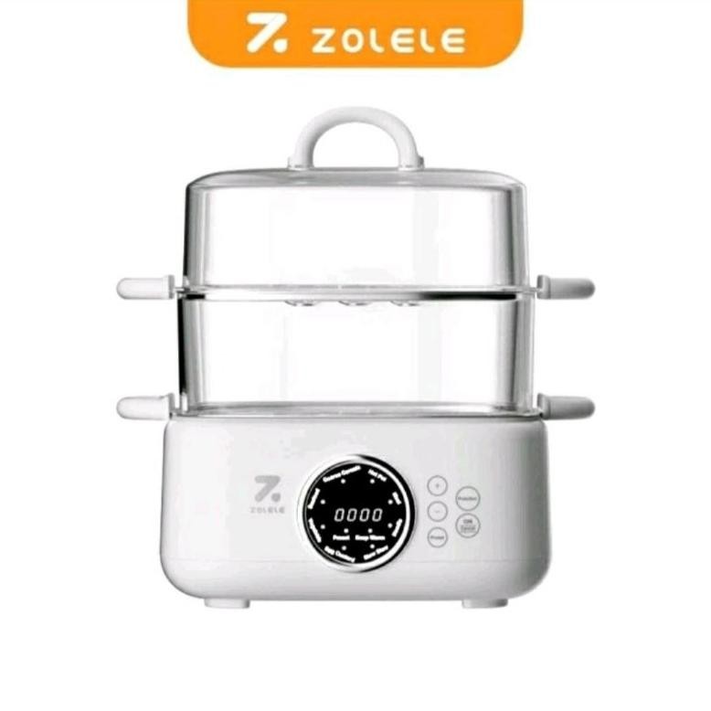 Zolele ES931 Panci Kukus Listrik Multifungsi Electric Steamer 3-Layer Multifunctional Food