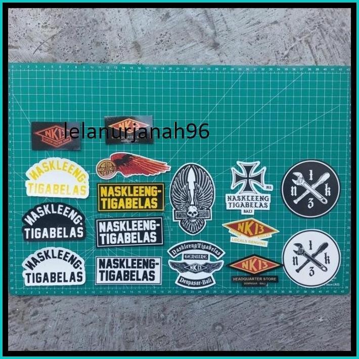 

STIKER - NASKLEENG TIGABELAS - BEBAS PILIH