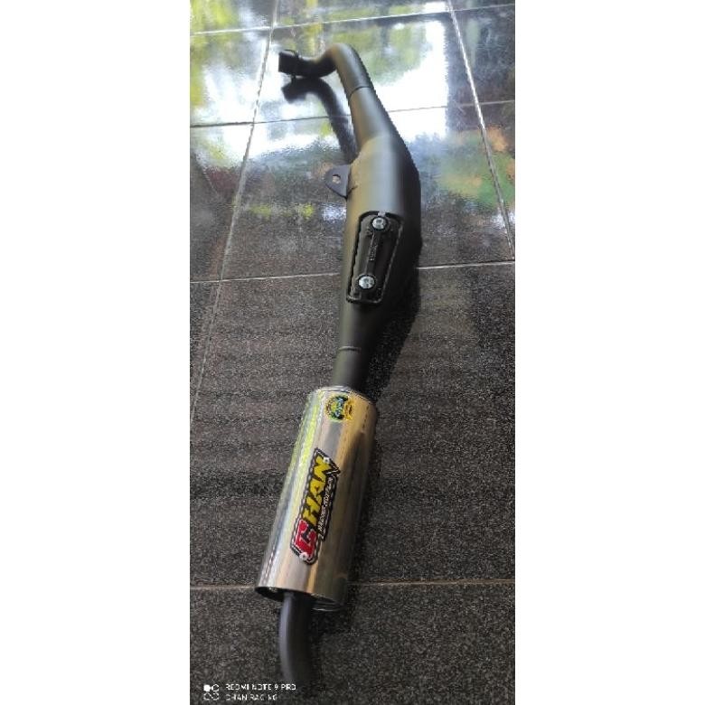 Knalpot standar racing f1zr CHAN Racing Tameng persis AHM