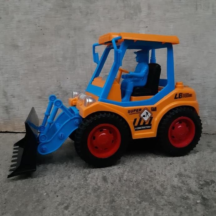 Mainan Mobil Truk Buldozer - Miniatur Truck Traktor Anak Edukasi