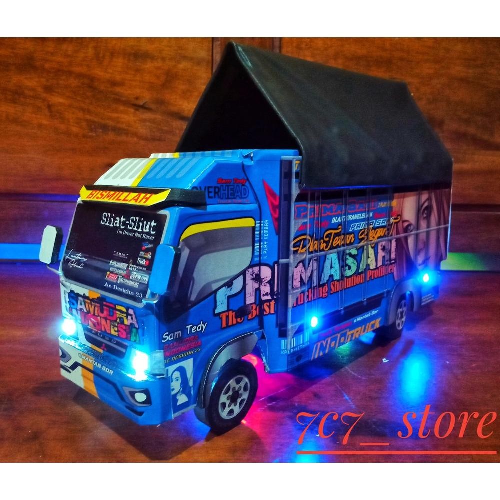 miniatur Truk Oleng Wahyu Abadi