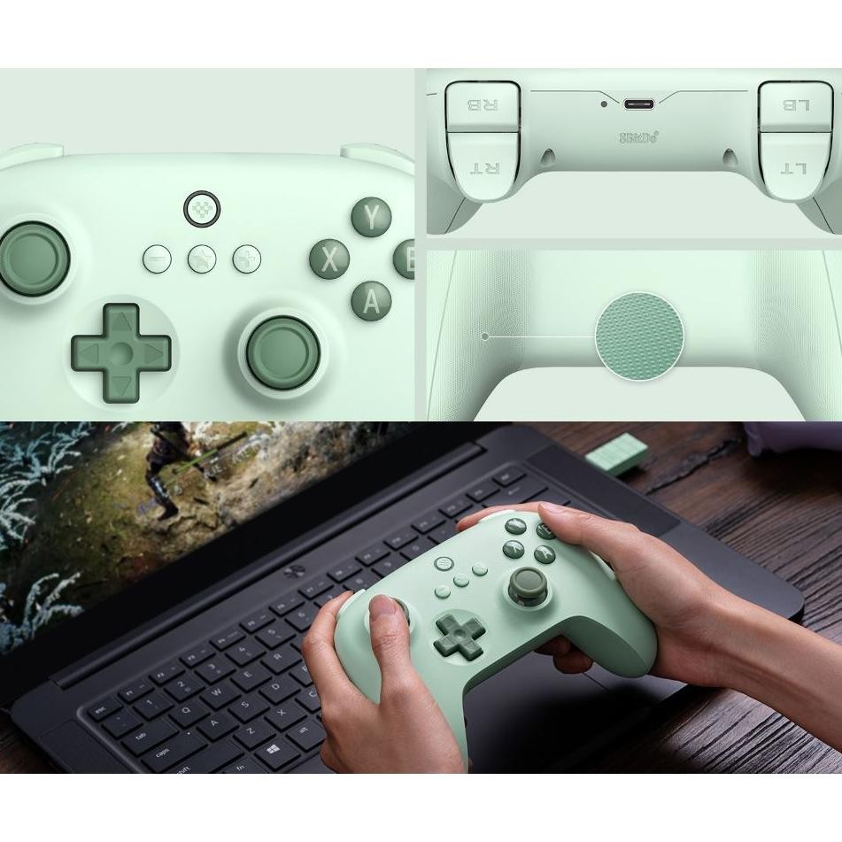 PG 8Bitdo Ultimate C 2.4g Controller Wireless Gamepad Windows PC Steam Deck Android Raspberry Pi
