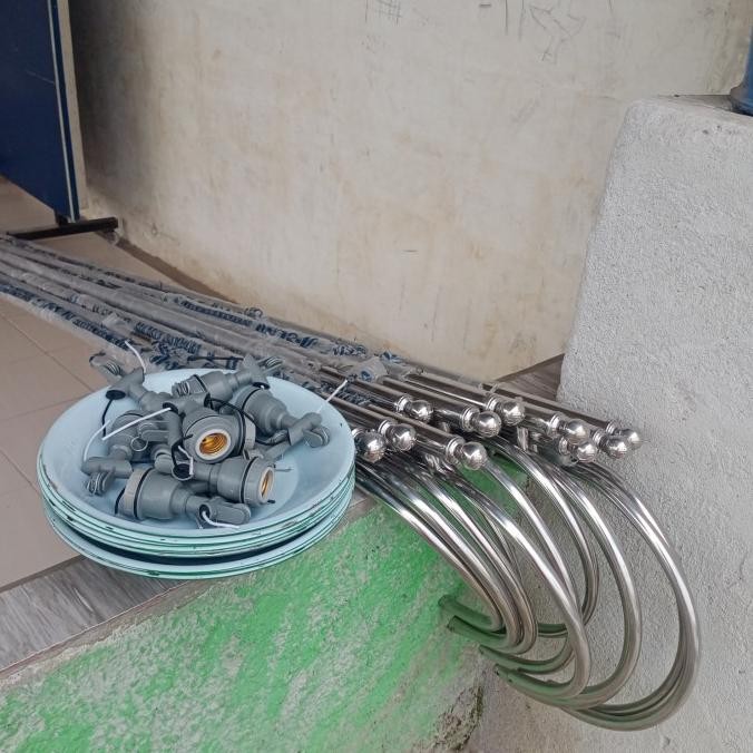 Murah Tiang Lampu Jalan Stainless Steel