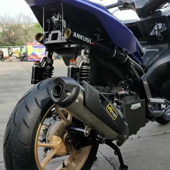 Knalpot ROB1 NMAX Bore up / AEROX Bore up 180 - 200 cc