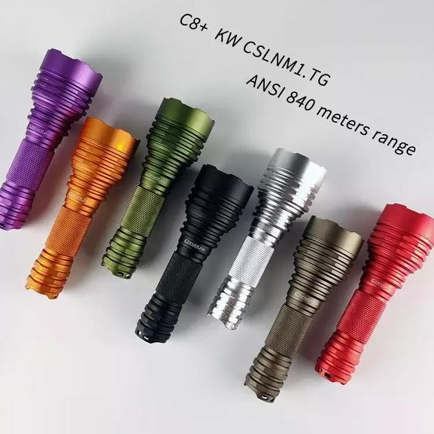 Promo Convoy C8+ Osram Kw Cslnm1.Tg 1100 Lumen 6500K Driver 12 Grup 5A