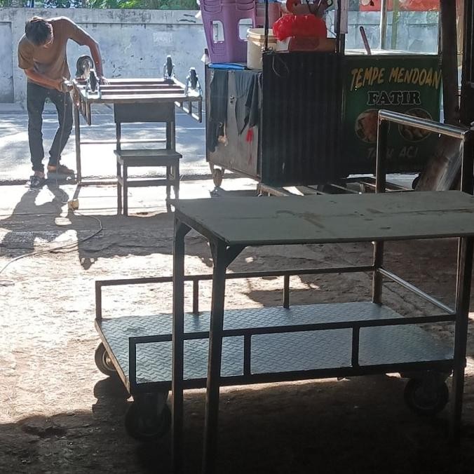 Murah Troly/Trolly/Trolly Bondes/Trolley/Pengangkut Barang/Trolly Kuat/Besar