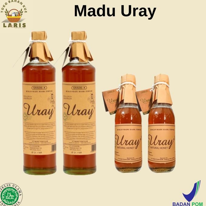 

Madu Uray (Tersedia 2 Ukuran Kemasan) Best Seller
