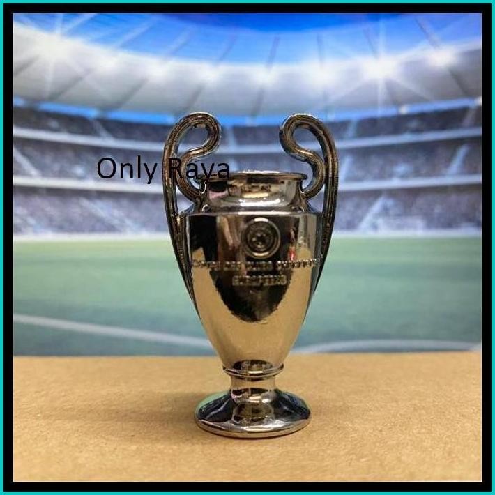 KOLEKSI MINIATUR MINIFIGURE TROPHY PAJANGAN PIALA LIGA INGGRIS EPL LA LIGA SPANYOL LIGA CHAMPION UCL