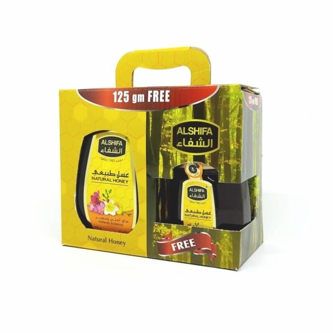 

Paket Al Shifa 500 Gram Free 125 Ml - Al Shifa 500 + 125 Original Promo