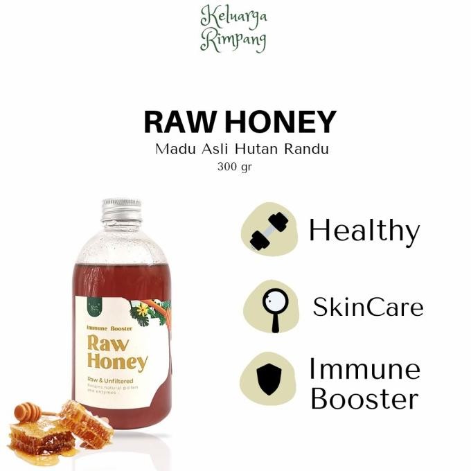 

Madu Asli Hutan Randu Raw Honey By Keluarga Rimpang Best Seller