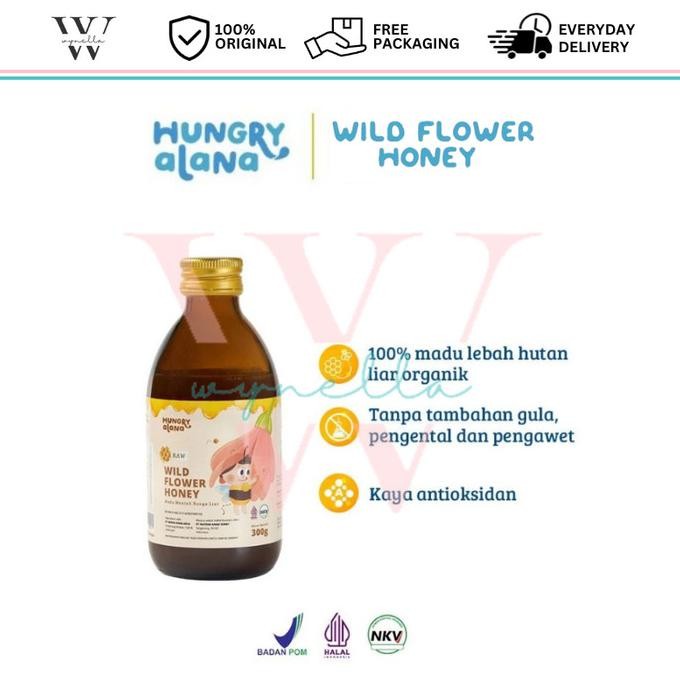 

Hungry Alana Wild Flower Honey - Raw Honey 100% Natural Best Seller
