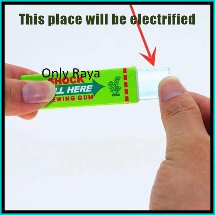 MAINAN PRANK SETRUM / PERMEN KARET SETRUM / SHOCK CHEWING GUM