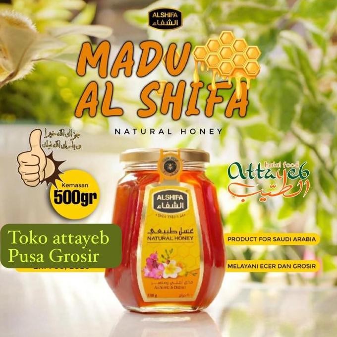 

Madu Al Shifa 500Gr Natural Honey Asli Impor Dari Arab Saudi (Bpom) Best Seller