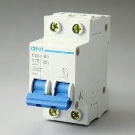 Mcb Type Dz47-60/2P "Chint" - Asli