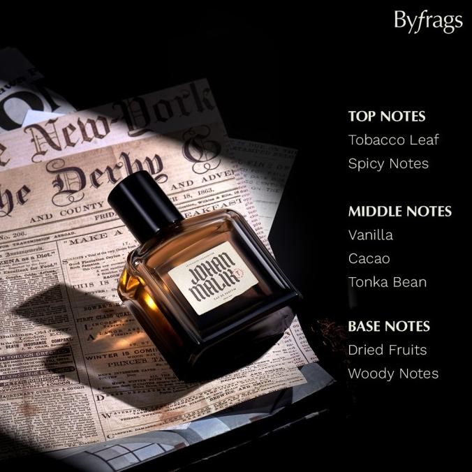 PARFUM JOHAN MALIK - EDP 50ML - BY FABRONFRAGS