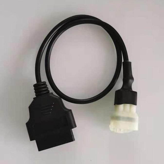 Kabel Adapter Diagnostik OBD Honda 4 Pin ke OBD2 16 Pin Honda 4pin to OBDII