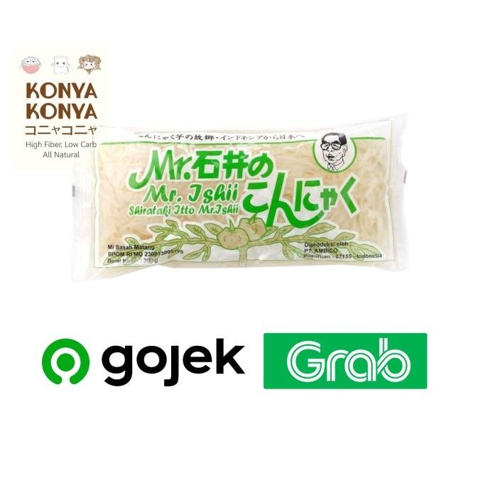 

Shirataki Noodle (Khusus Gosend)