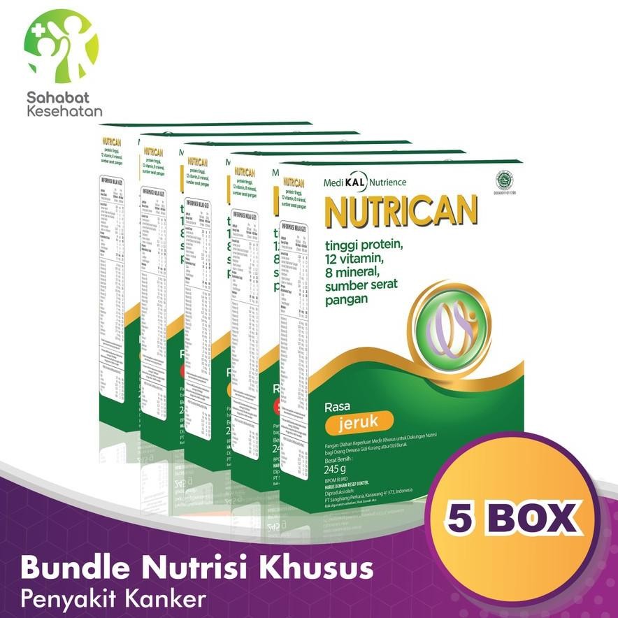 

Spesial/ Bundle 5 Box Nutrican 245 Gram Nutrisi Tinggi Energi Dan Protein {Terbaru/Terlaris/Tergcor/Kekinian}