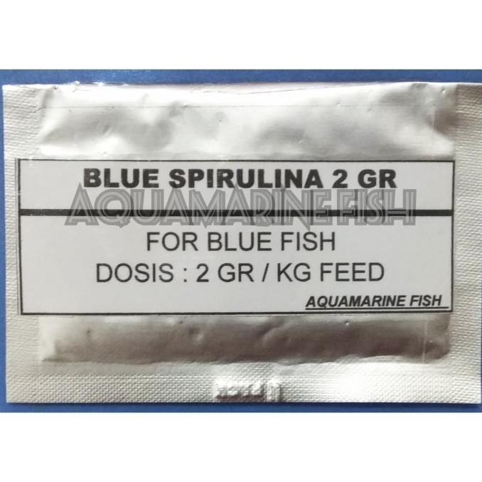 HJK Blue Spirulina Fish pigmen biru ikan pewarna vitamin cichlid louhan