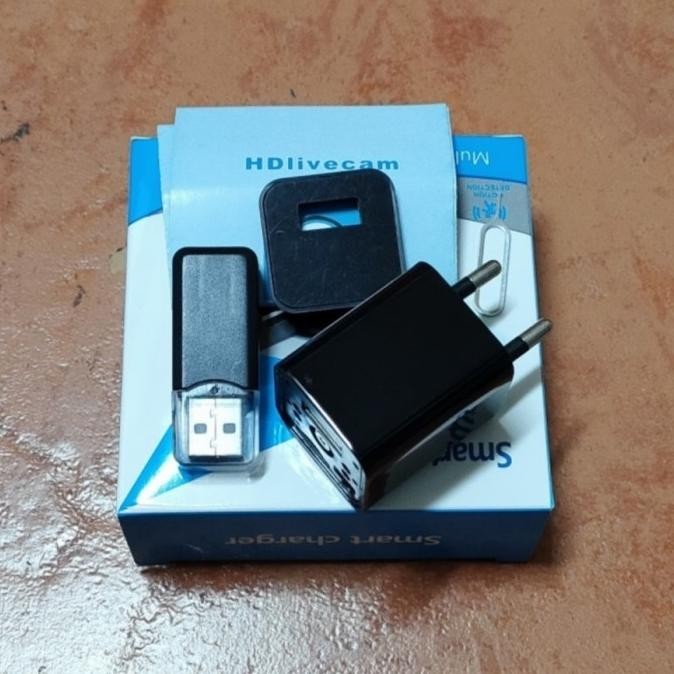 CCTV Wifi Spy Hidden Camera Kamera Pengintai Tersembunyi Mini Adaptor [terbaik]