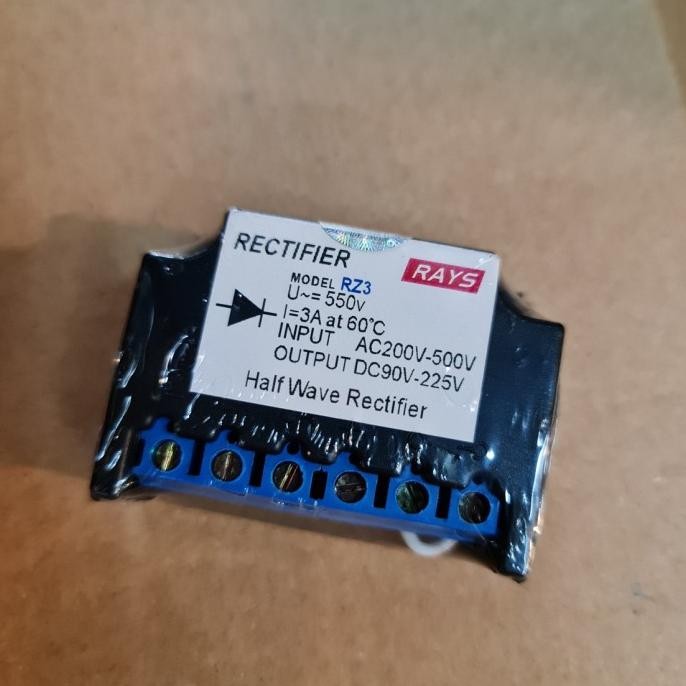 Miliki Rays Rectifier / Half Wave Rectifier / Rectifier