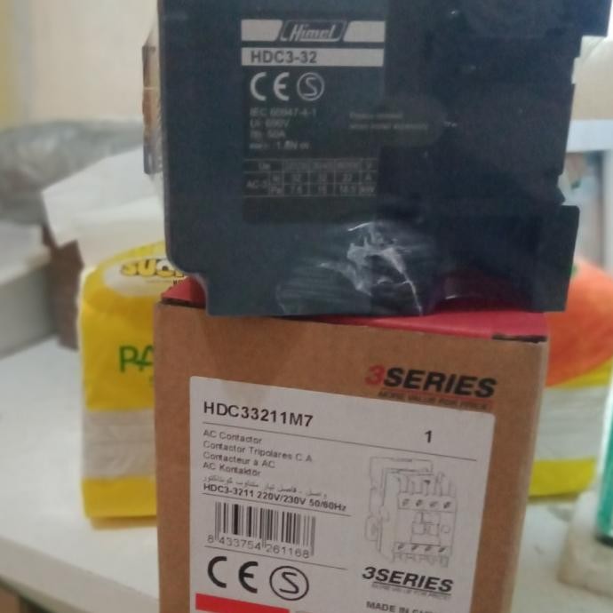 Terjangkau Kontaktor Himel Hdc33211M7 220V/Kontaktor Himel Hdc3-32 220Vac Ori
