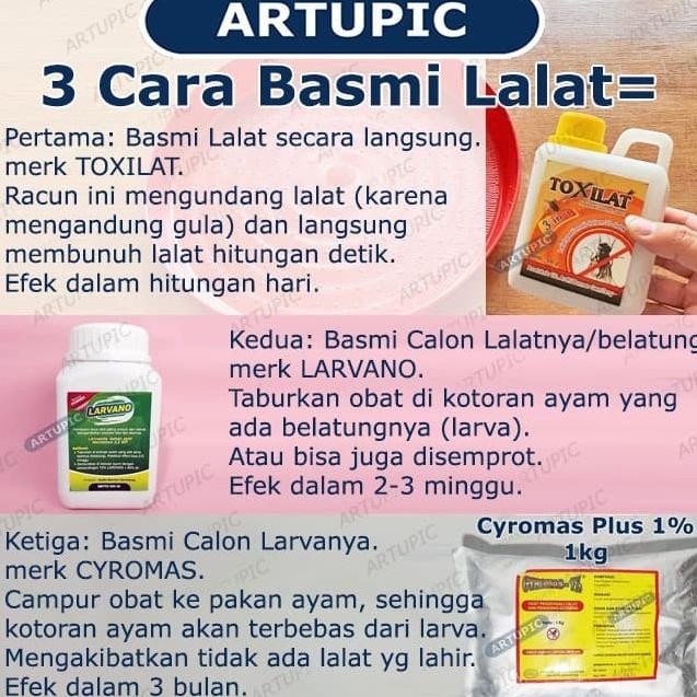 new  Racun Lalat Basmi Larva Lalat LARVANO