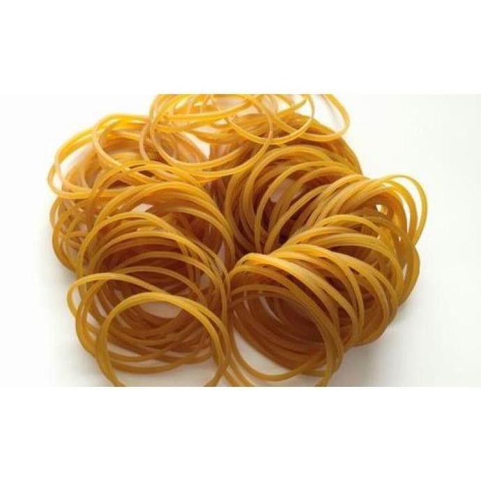 

ready !!! isi500gram KARET SETENGAH KG gelang kuning matang ikat plastik rubber - KARET 500gram