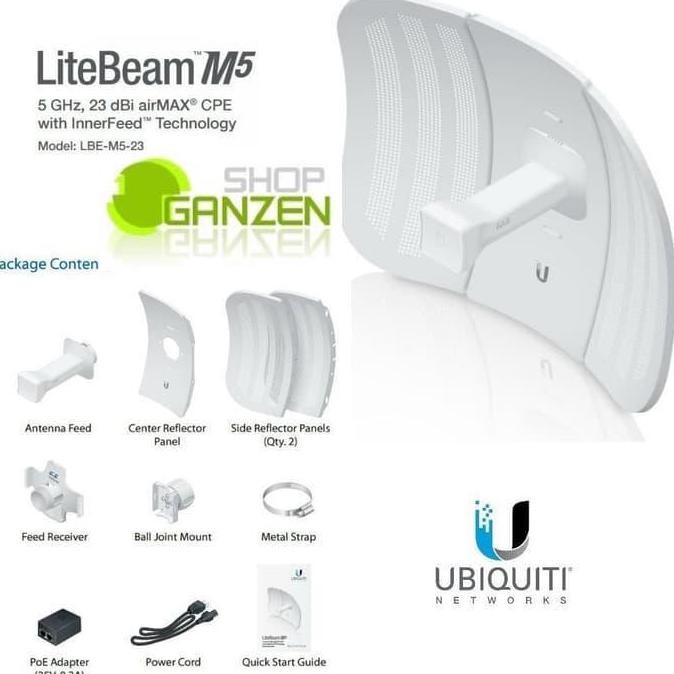 promo Ubiquiti LITEBEAM LBE M5 23 / LBE-M5-23