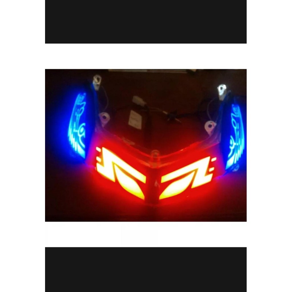 lampu sein sen depan yamaha mio smile karbu model custom alis lazy LED audy mata elang