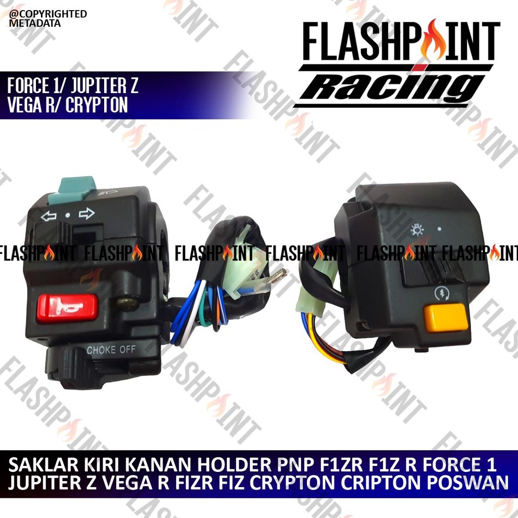 (BISA COD) SAKLAR KIRI KANAN HOLDER F1ZR F1Z R FORCE 1 JUPITER Z VEGA R FIZR FIZ CRYPTON CRIPTON POS