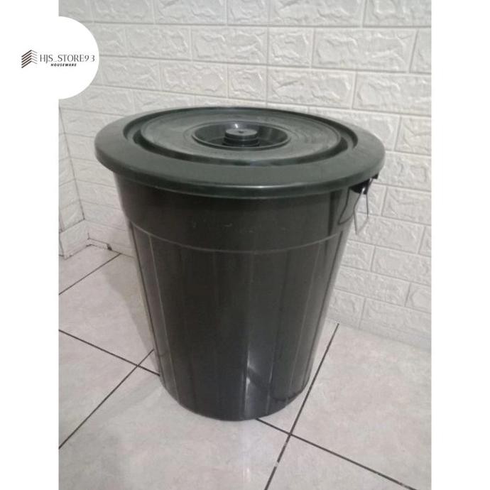 ember 80 liter tutup polaris / ember besar gagang stenlis / ember jumbo gagang besi / tempat sampah 
