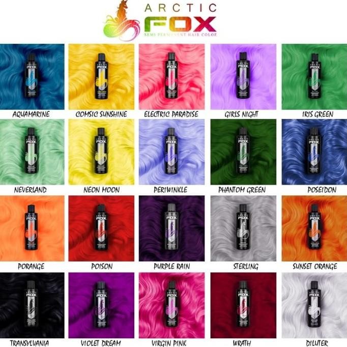 Arctic Fox - Cat Pewarna Rambut Arctic Fox besar