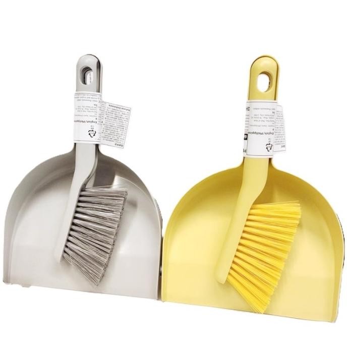 A536 - Set Sapu Pengki Lantai Mobil Premium Set Dust Pan Brush