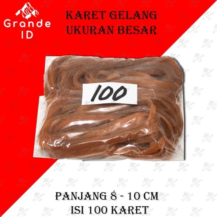 

ready !!! KARET GELANG UKURAN BESAR PANJANG 8 SD 10 CM TEBAL 5 MM