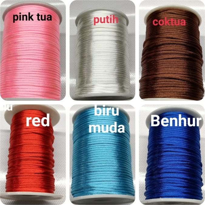 

ready !!! tali satin /tali China 2mm roll