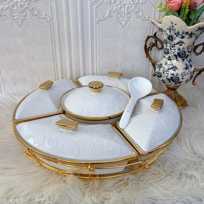 Prasmanan bulat Wadah Saji Fiorenza Original LGM-772