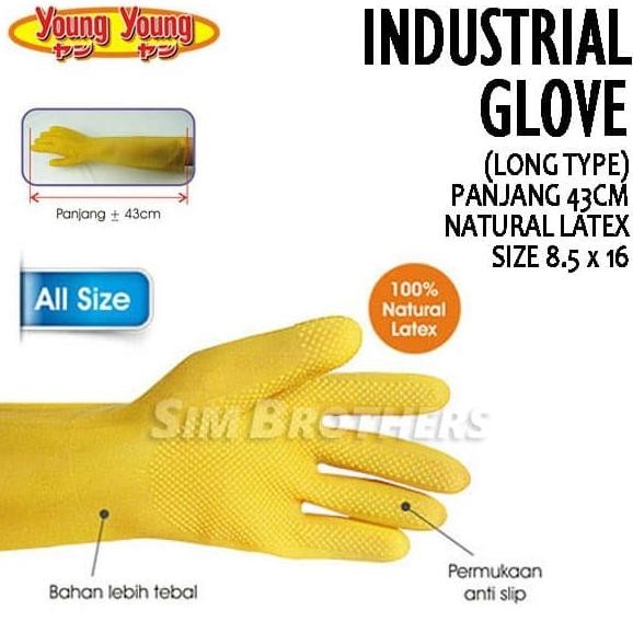 Sarung Tangan Karet Young Young Industrial Gloves