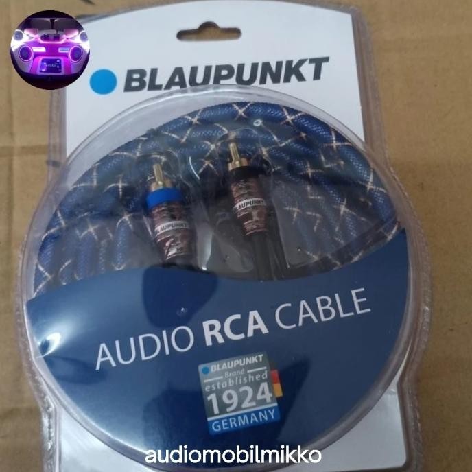 New Blaupunkt Kabel RCA RC 2 - Blaupunkt Stereo Audio Mobil RC 2 - Blaupunkt RC 2 Channel