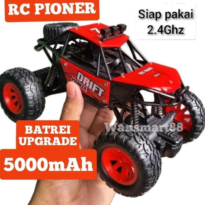 Rc Body Metal Offroad 2 Wd Mainan Remote Control Batrei Cas Pengendali Jarak Jauh Anak Remot Hadiah 
