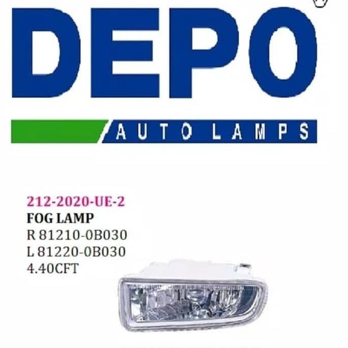 Fog Lamp / Lampu Kabut Kijang 2000 Depo
