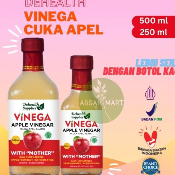 

Cua Apel Dehealth Vinega Finega 250 Ml Dan Ml Raw Uned