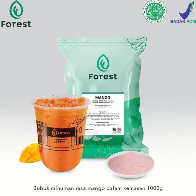 

Spesial Promo/ Bubuk Minuman Mango Powder - Forest Bubble Drink [Terlaris/Terbaru/Recommended]