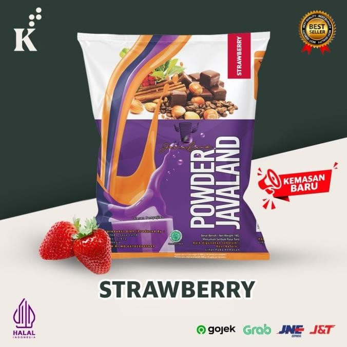 

Spesial Promo/ Bubuk Minuman Bubble Powder Drink Strawberry Original Javaland 1Kg [Terlaris/Terbaru/Recommended]