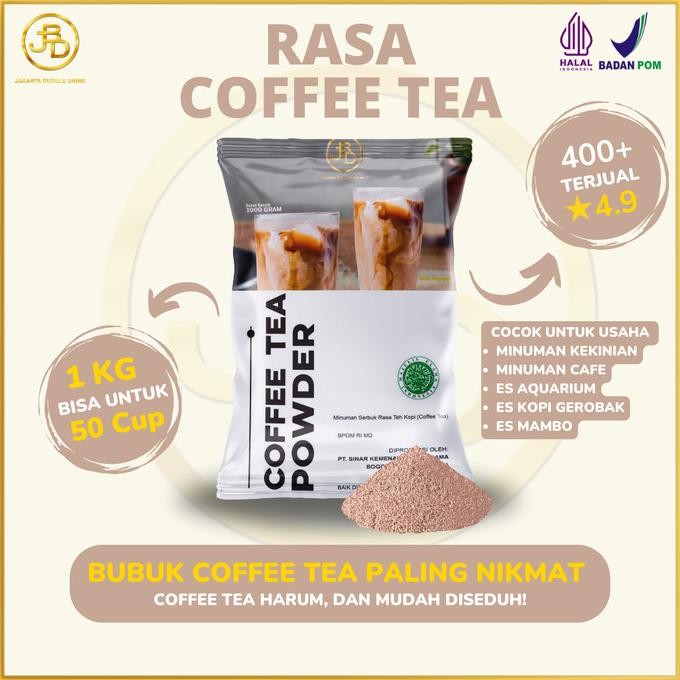 

Spesial Promo/ Bubuk Minuman Premium Coffee Milk Tea 1Kg || Jakarta Bubble Drink [Terlaris/Terbaru/Recommended]