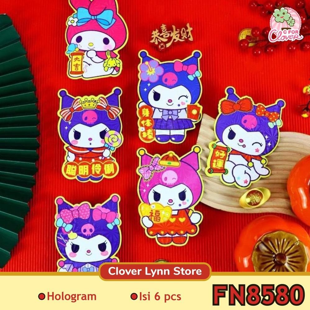 

Be09 Angpao Cute Character Hologram Imlek 2024 Viral Holo Kartun Anak Gemoi Lucu Naga Dragon Kuromi Sanrio Sanlio