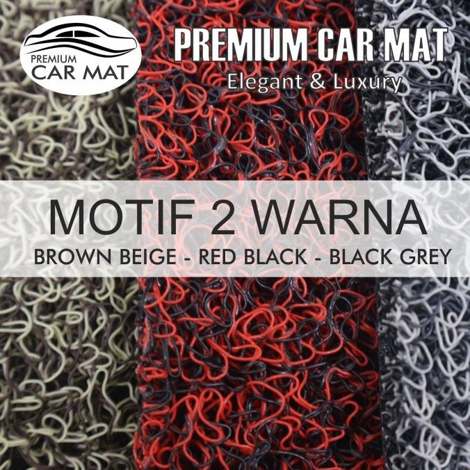 Karpet Lantai Mie / Karpet Mobil Motor Mie METERAN Motif 2 Warna